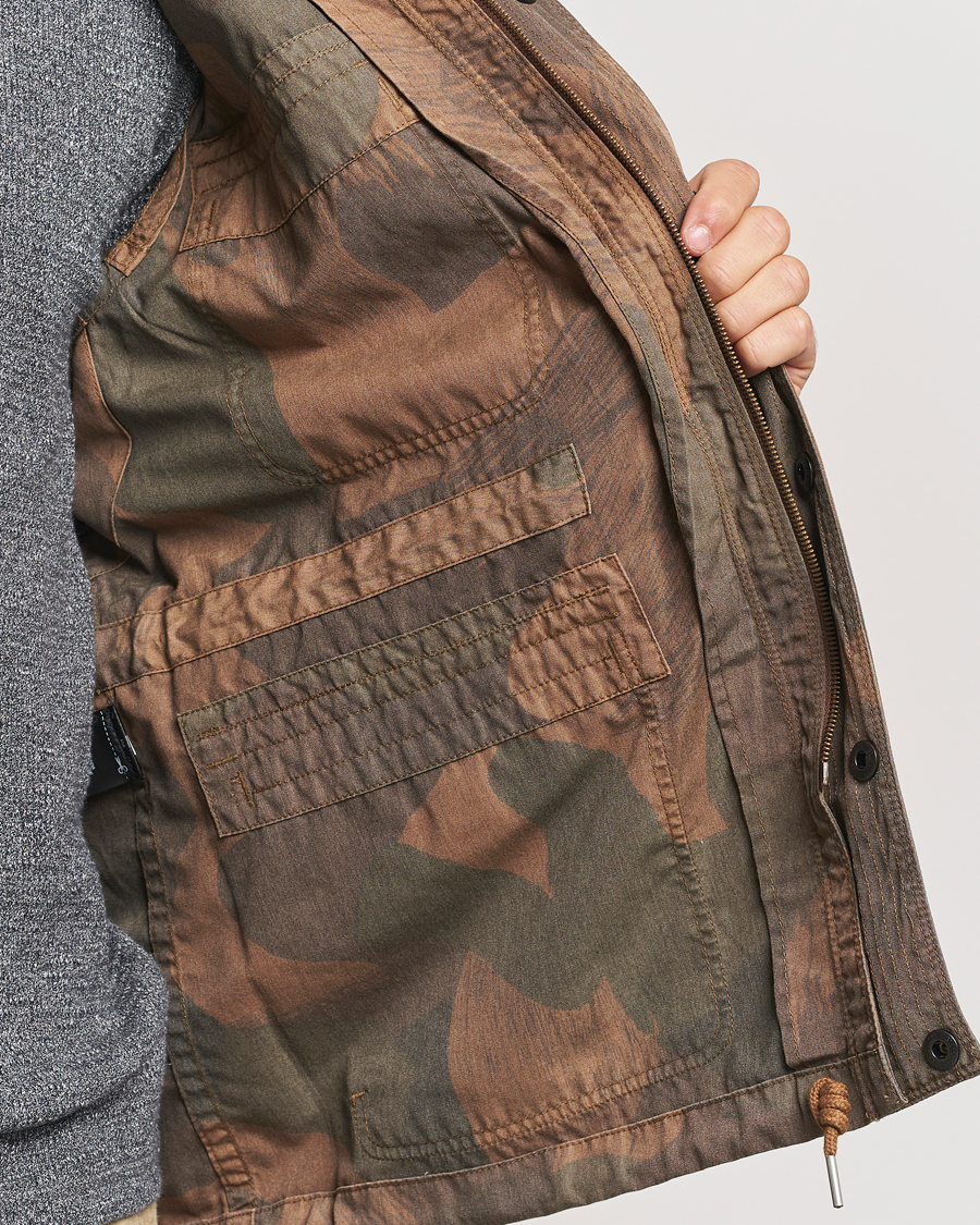Men | Coats & Jackets | RRL | Riley Unlined Field Jacket Brush Stroke Camo