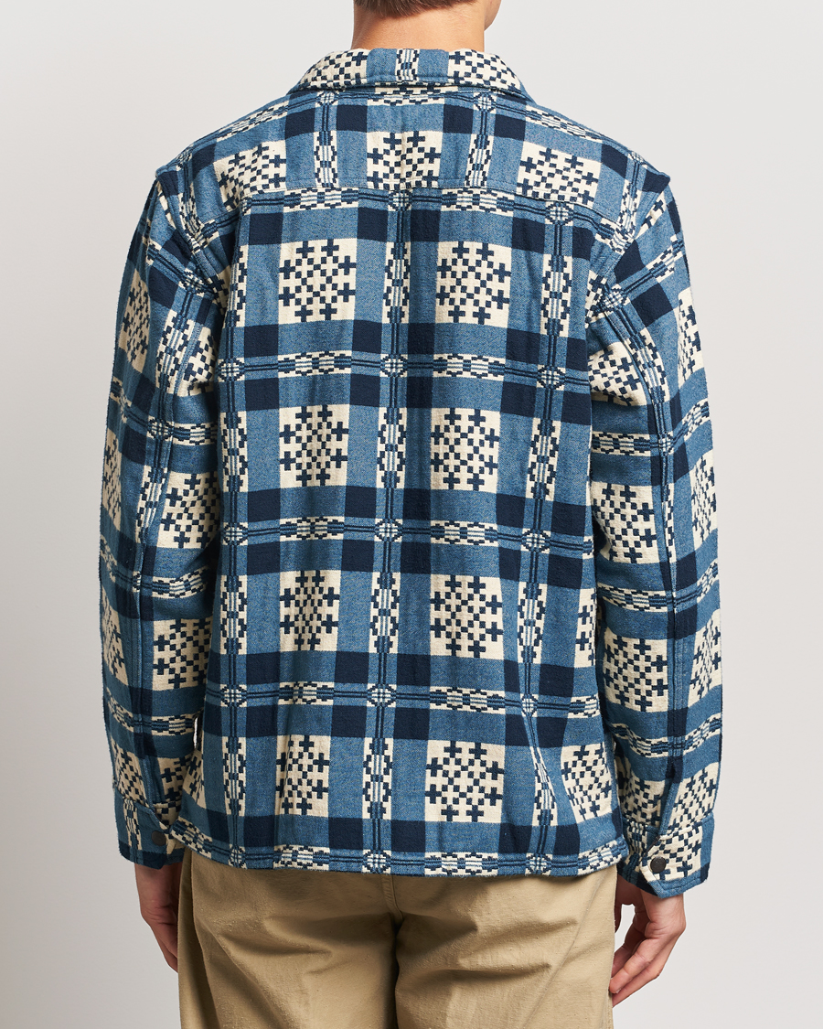 Men | Shirts | RRL | Brown Bear Plaid Shirt Cream/Navy