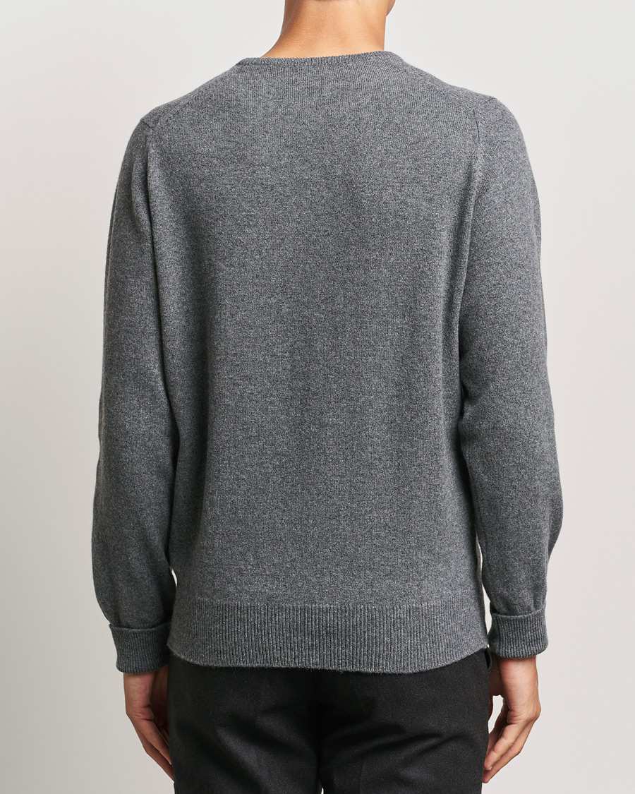 Men | Sweaters & Knitwear | William Lockie | Rob Lambswool Crewneck Cliff