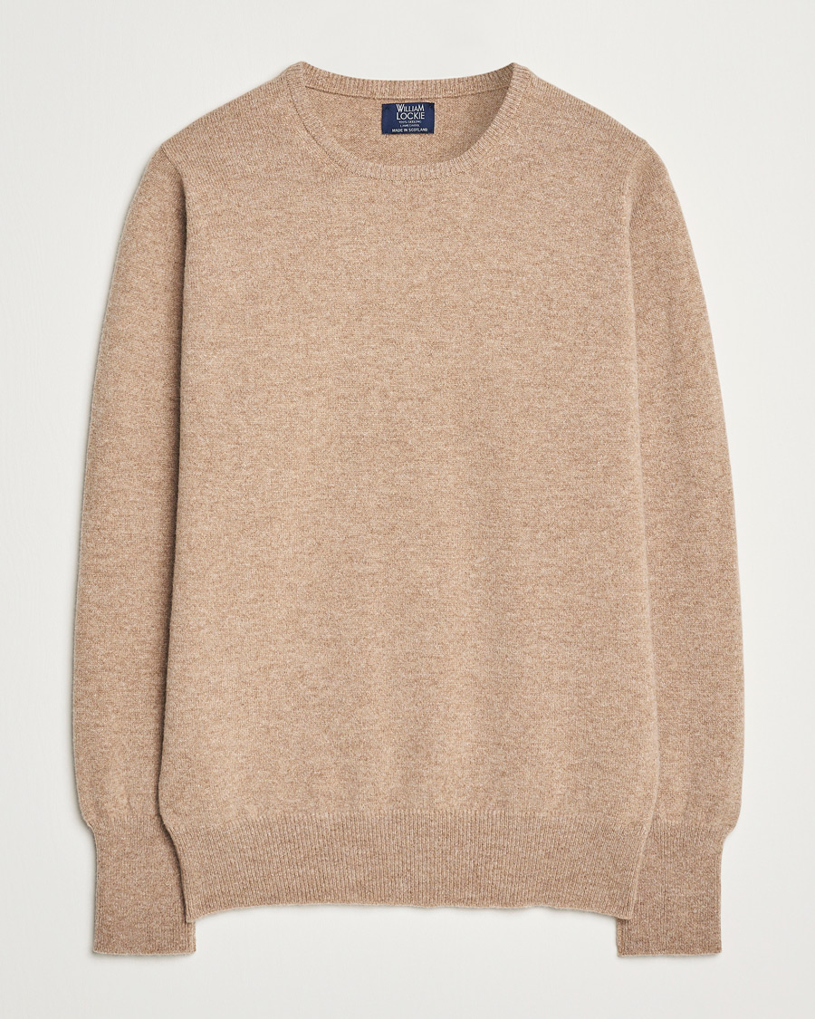 Men | Sweaters & Knitwear | William Lockie | Rob Lambswool Crewneck Colt