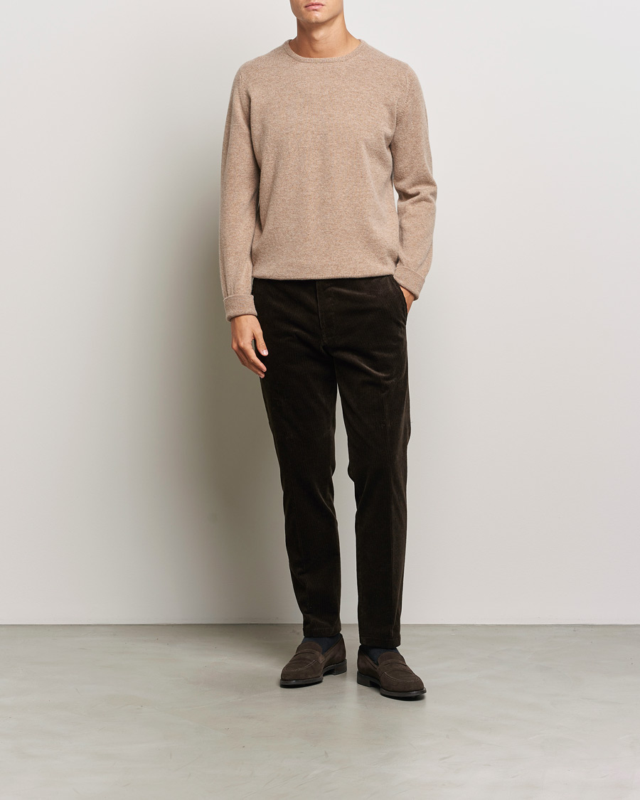 Men | Sweaters & Knitwear | William Lockie | Rob Lambswool Crewneck Colt