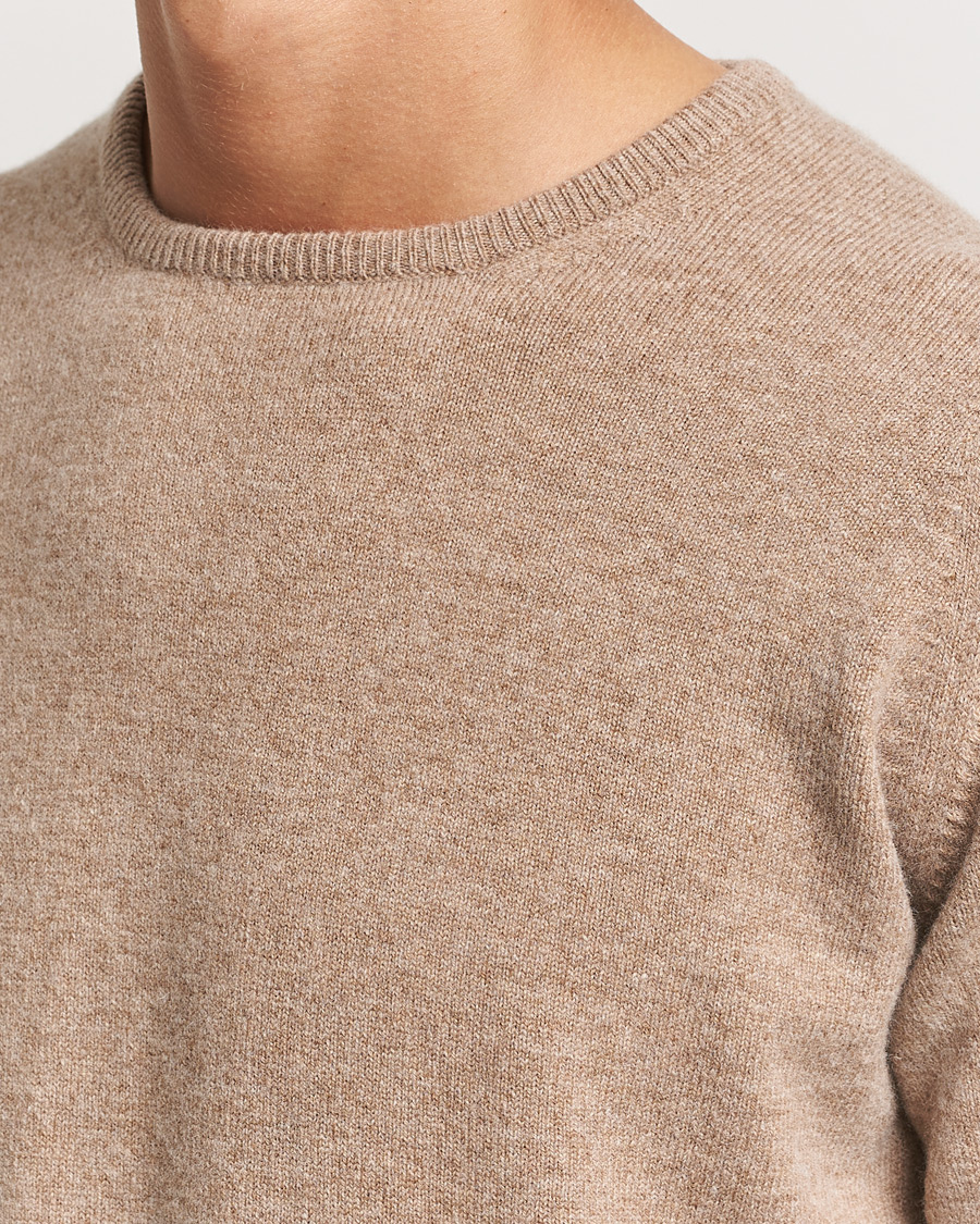 Men | Sweaters & Knitwear | William Lockie | Rob Lambswool Crewneck Colt