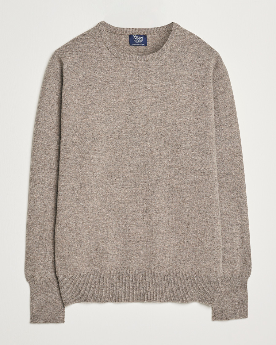 Men | Sweaters & Knitwear | William Lockie | Rob Lambswool Crewneck Vole