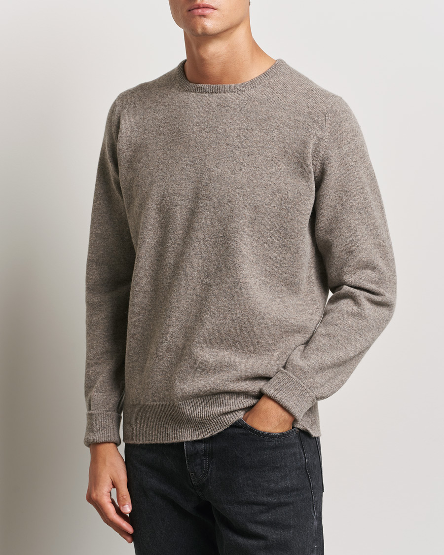 Men | Sweaters & Knitwear | William Lockie | Rob Lambswool Crewneck Vole