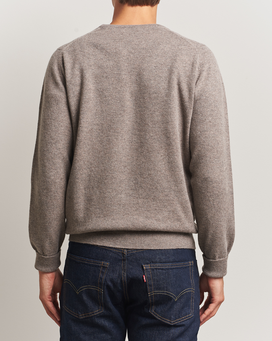 Men | Sweaters & Knitwear | William Lockie | Rob Lambswool Crewneck Vole