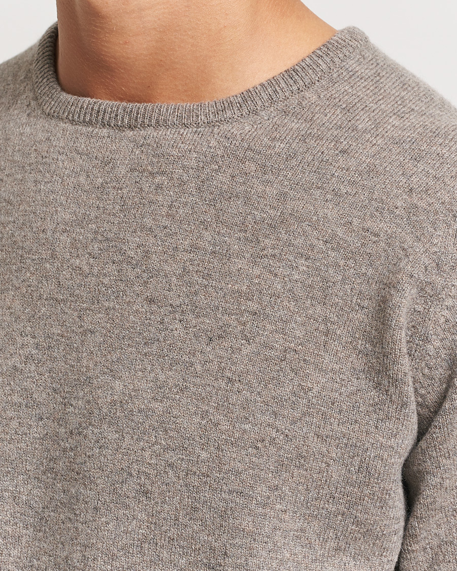 Men | Sweaters & Knitwear | William Lockie | Rob Lambswool Crewneck Vole