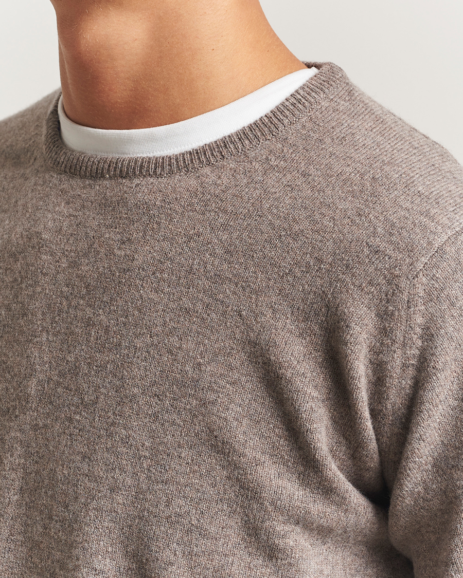 Men | Sweaters & Knitwear | William Lockie | Rob Lambswool Crewneck Vole