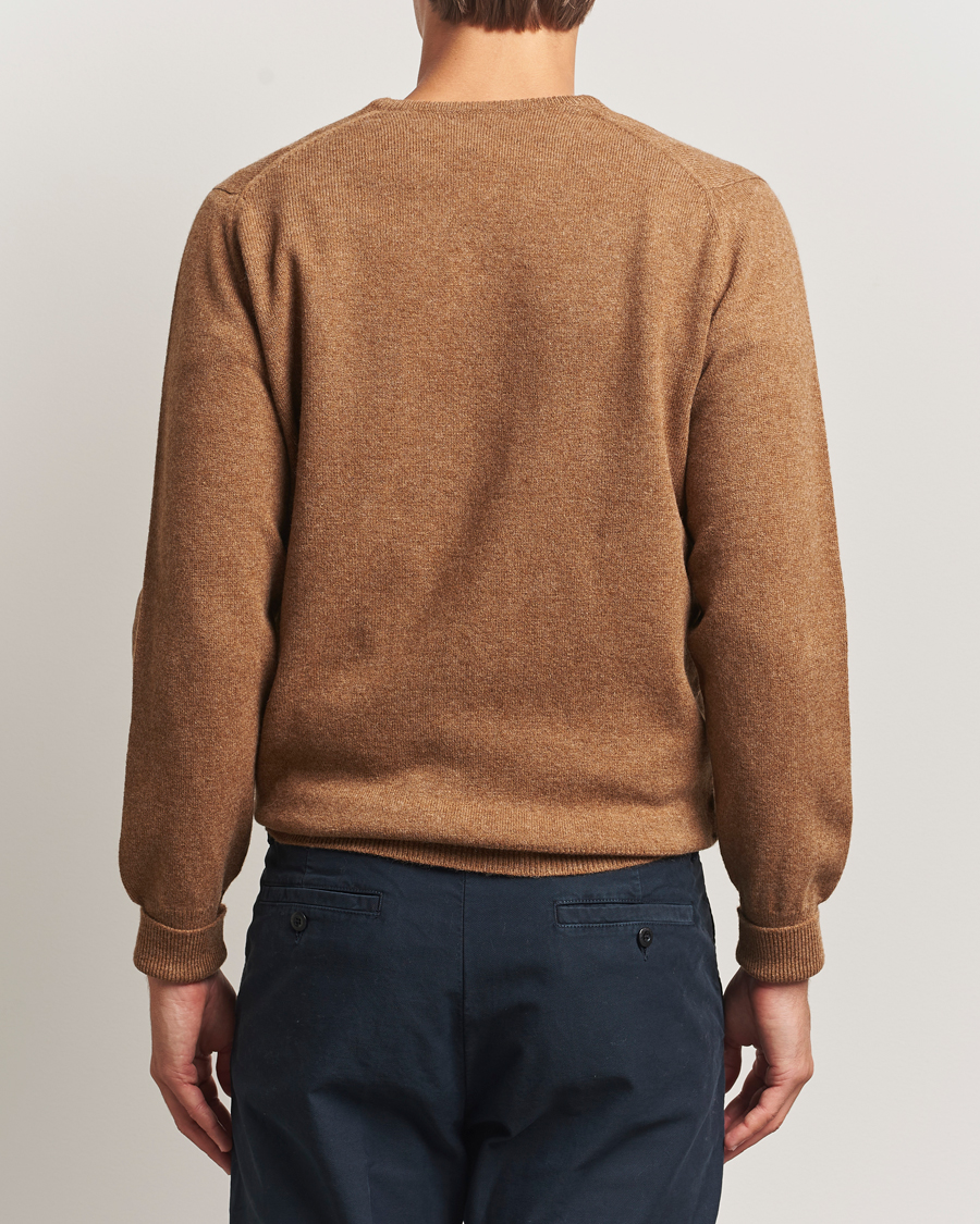 Men | Sweaters & Knitwear | William Lockie | Rob Lambswool V-Neck Savannah