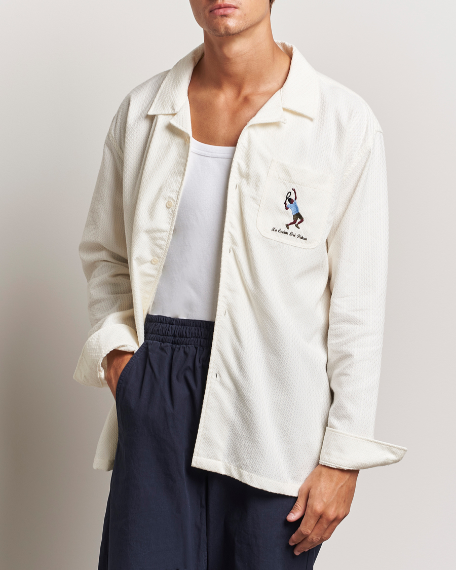 Men | Shirts | Palmes | Societa Structured Shirt Off White