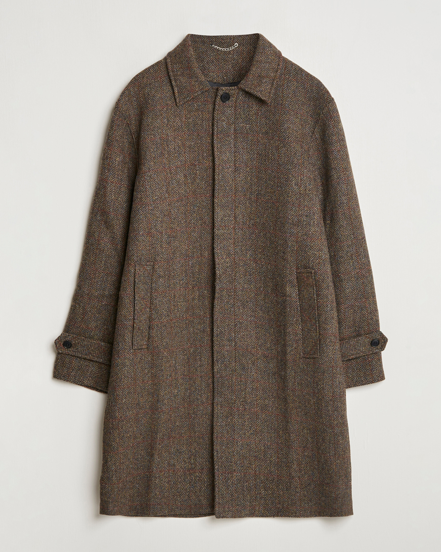 Men | Coats & Jackets | Palmes | Tweed Coat Brown