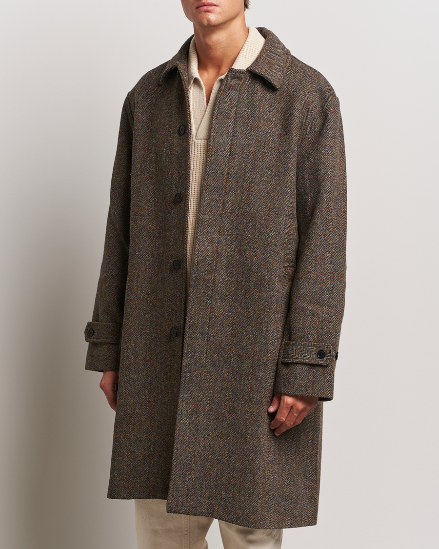 Men | Coats & Jackets | Palmes | Tweed Coat Brown