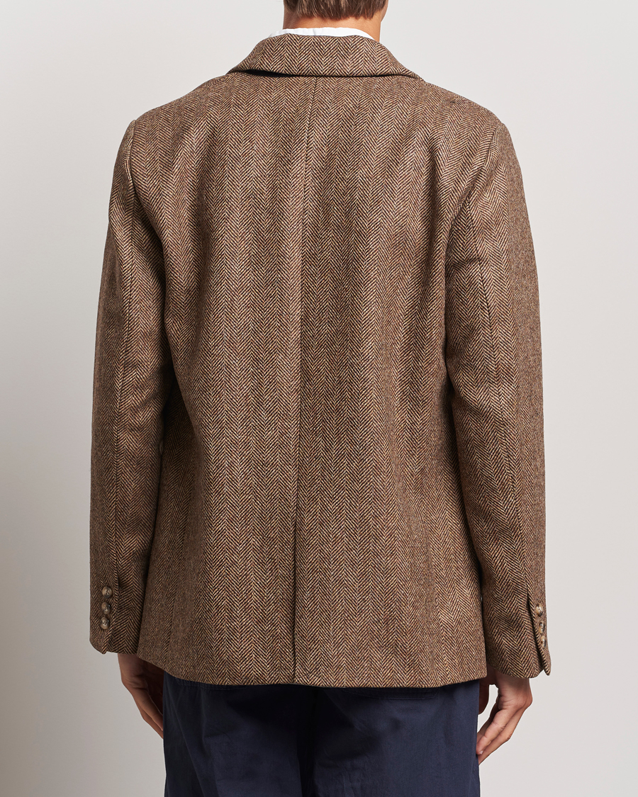 Men | Blazers | Palmes | Blaze Herringbone Wool Sport Coat Brown