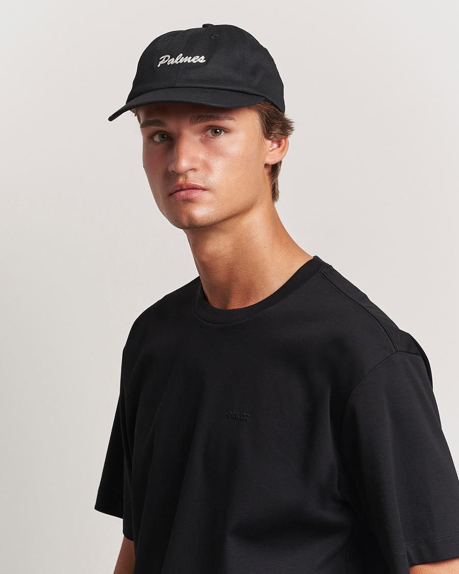 Men | Hats & Caps | Palmes | Alley 6-Panel Cap Black