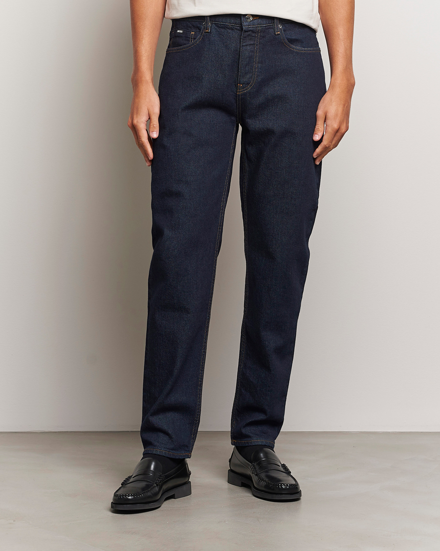 Men | Jeans | BOSS BLACK | Re.Maine Jeans Dark Blue