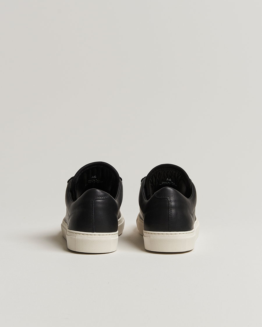 Men | Stone Island Leather Snekers Black | Stone Island | Leather Snekers Black