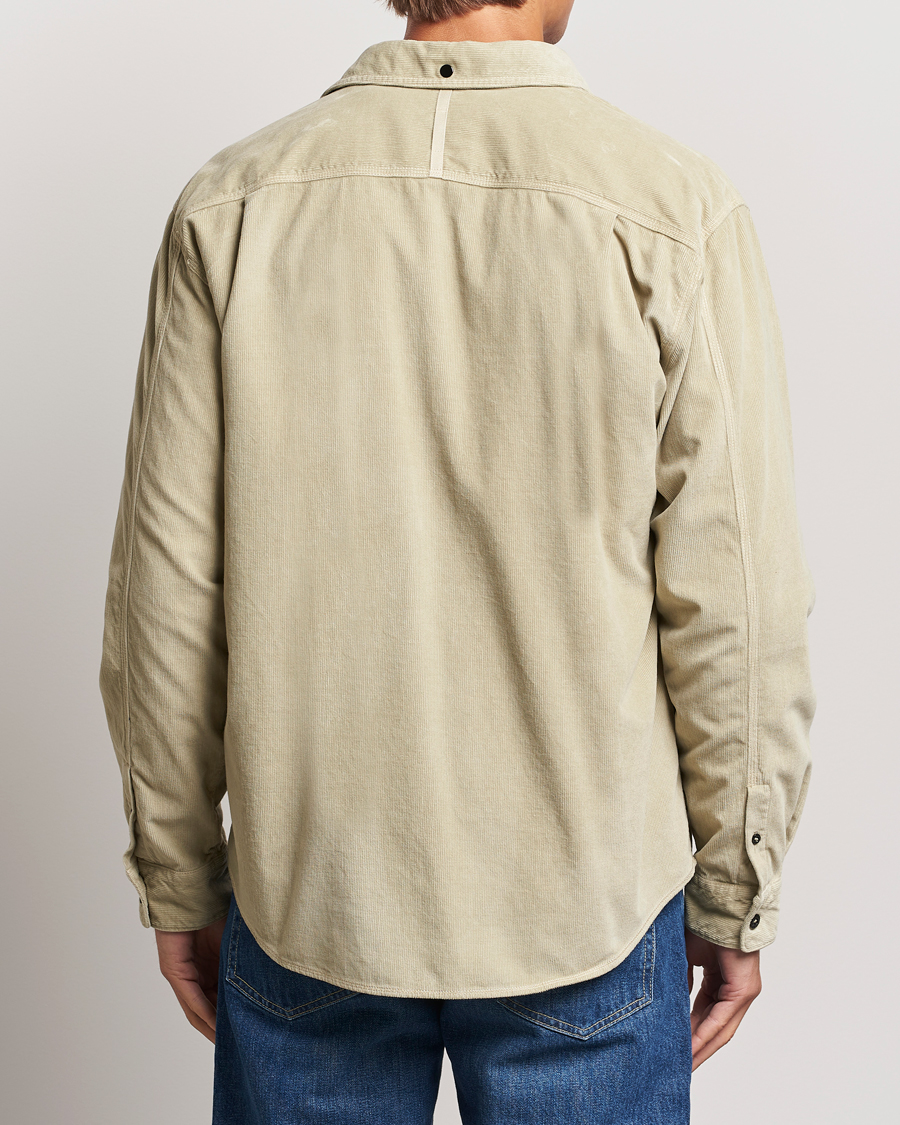 Men | Shirts | Stone Island | Cotton Cord Overshirt Plaster