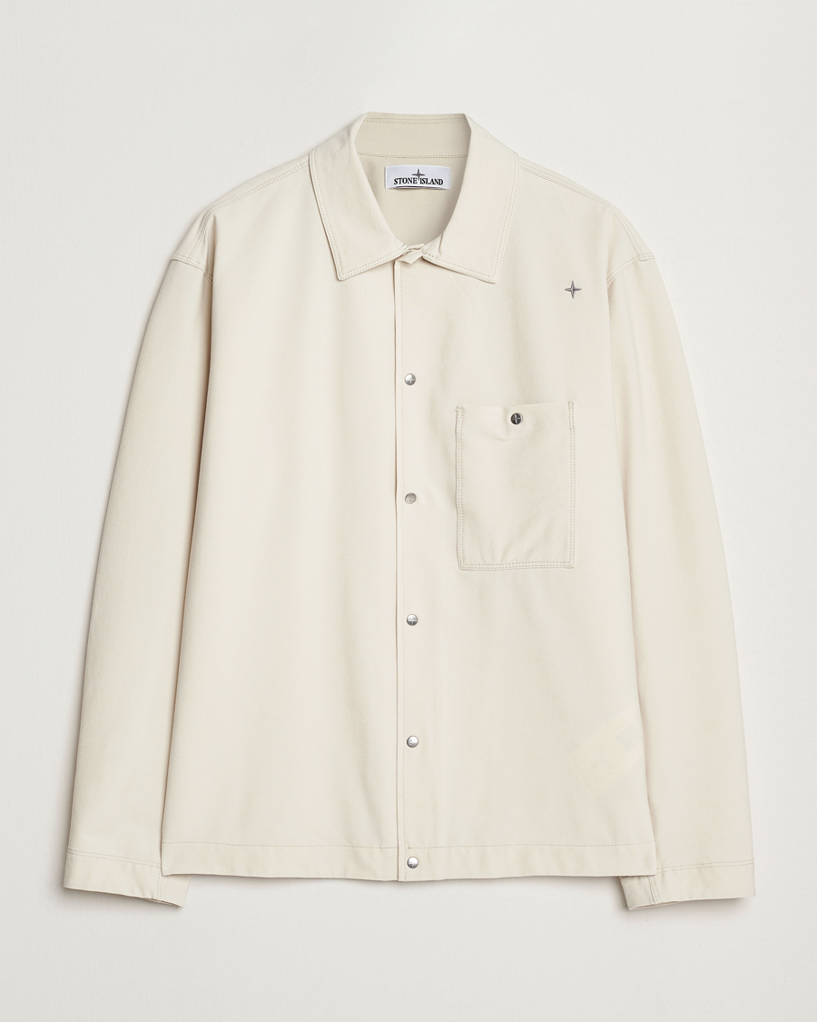 Men | Shirts | Stone Island | Stellina Overshirt Sand