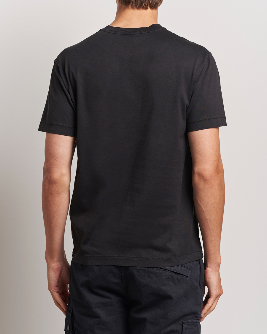 Men | T-Shirts | Stone Island | Garment Dyed Jersey T-Shirt Black