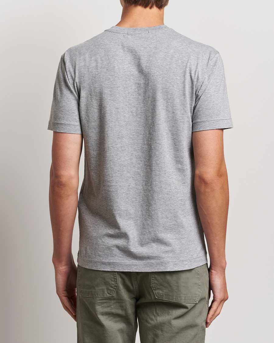Men | T-Shirts | Stone Island | Garment Dyed Jersey T-Shirt Melange Grey