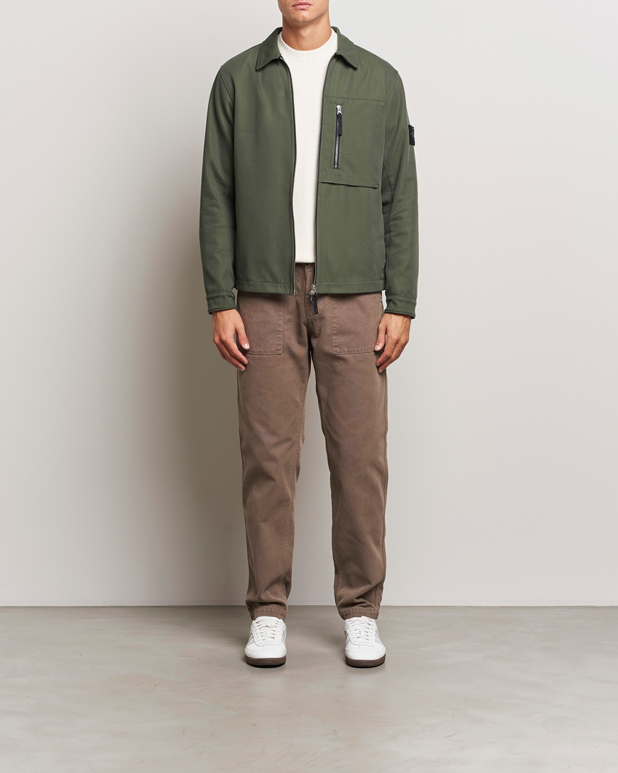 Men | Trousers | Stone Island | Panama Cotton Pants Walnut