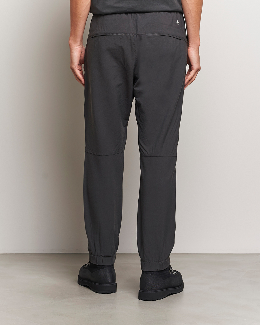 Men | Trousers | Stone Island | Stellina Wool/Nylon Jogger Pants Lead Grey