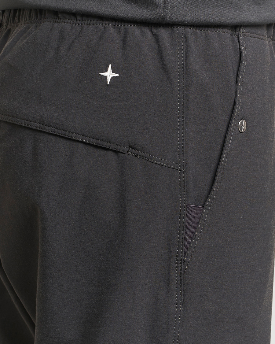 Men | Trousers | Stone Island | Stellina Wool/Nylon Jogger Pants Lead Grey