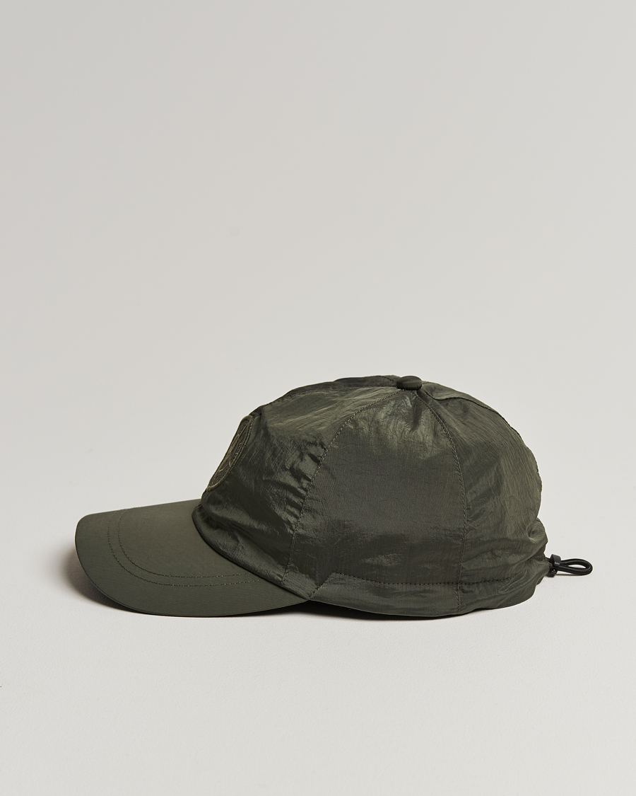 Men | Stone Island Nylon Metal Logo Cap Musk | Stone Island | Nylon Metal Logo Cap Musk