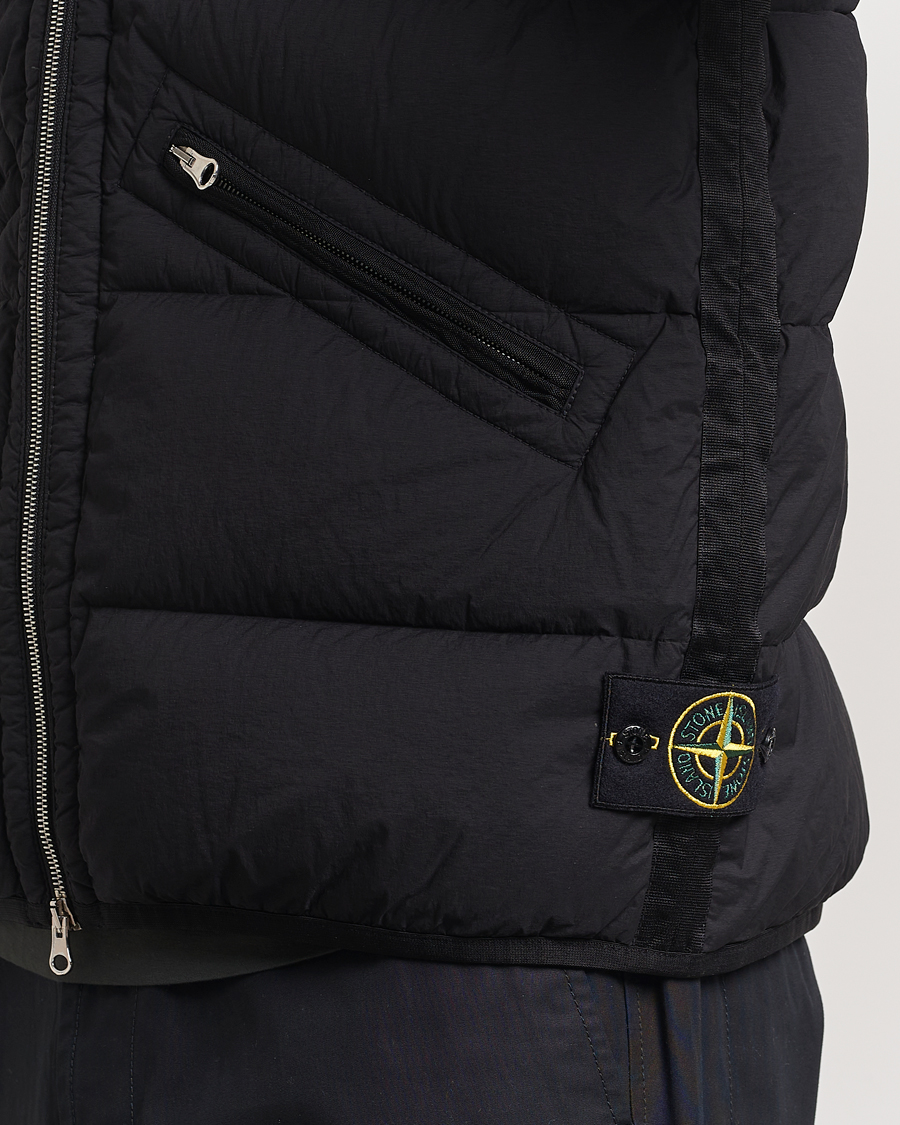 Men | Coats & Jackets | Stone Island | Nylon Down-TC Vest Black