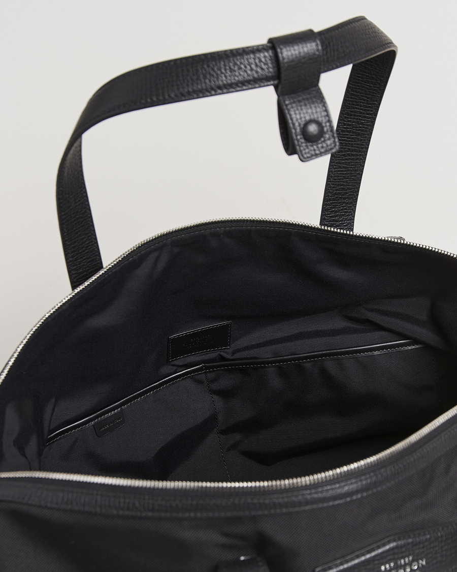 Men | Bags | Smythson | Canvas Norton Small Travel Bag Black