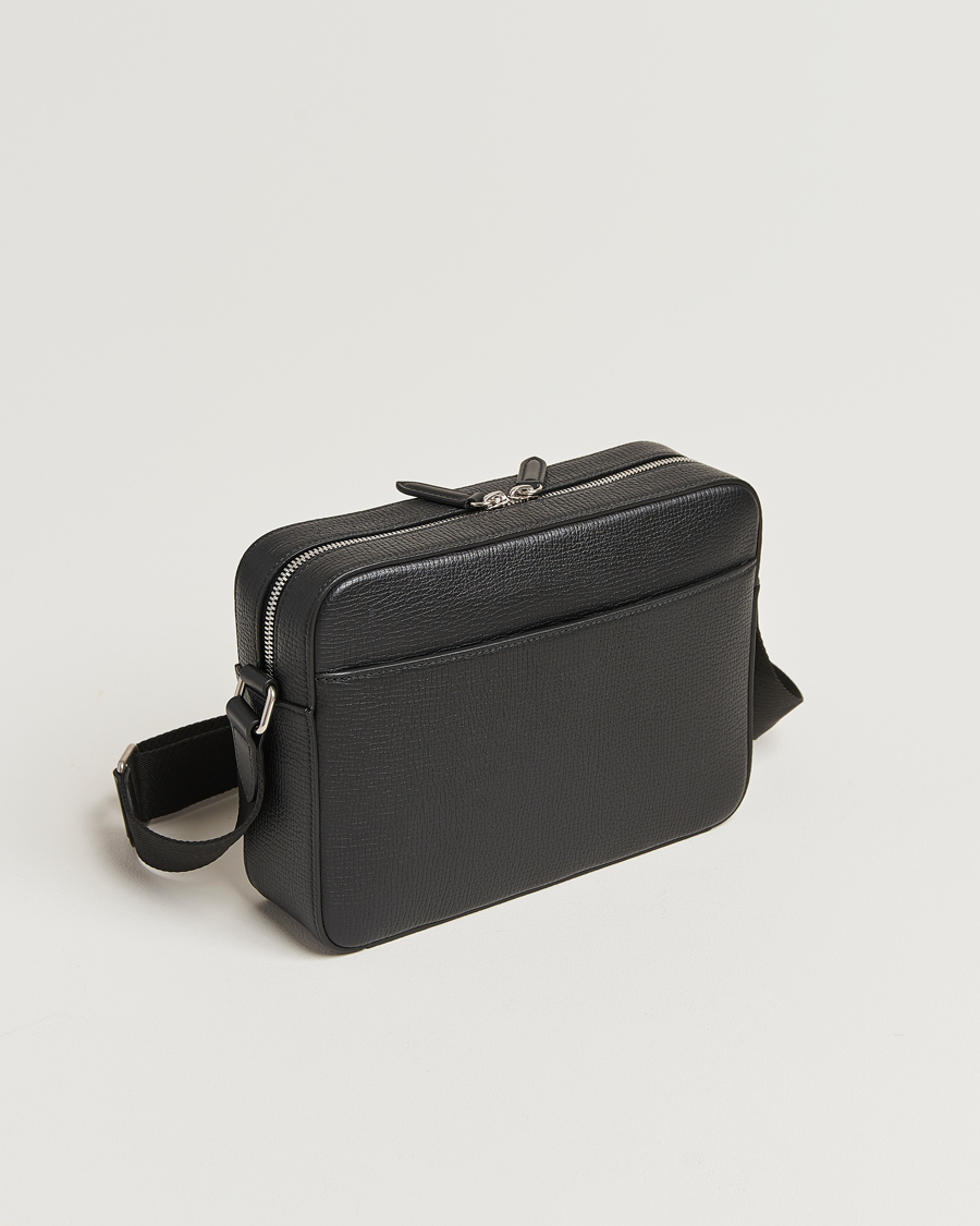 Men | Bags | Smythson | Ludlow Zip Crossbody Bag Black