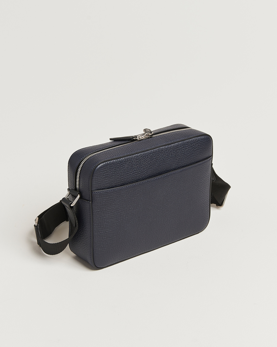 Men | Bags | Smythson | Ludlow Zip Crossbody Bag Navy