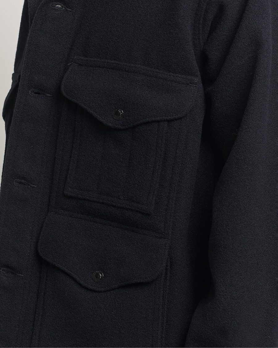 Men | Coats & Jackets | Filson | Mackinaw Wool Cruiser Dark Navy