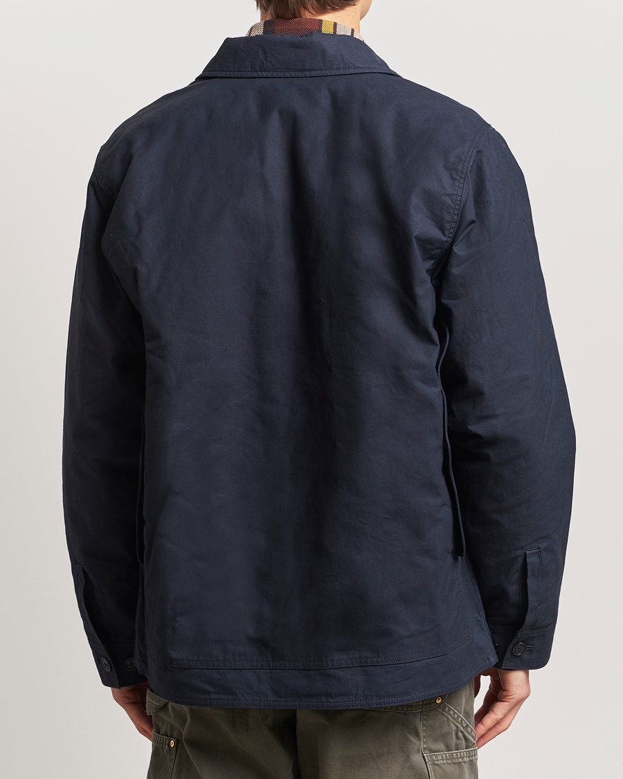Men | Coats & Jackets | Filson | Waxed Ranger Cruiser Navy