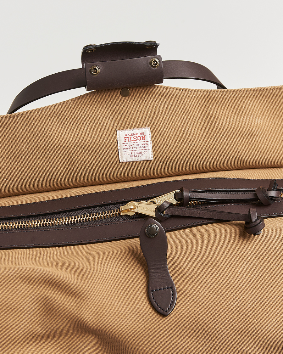 Men | Bags | Filson | Rugged Twill Duffle Large Tan