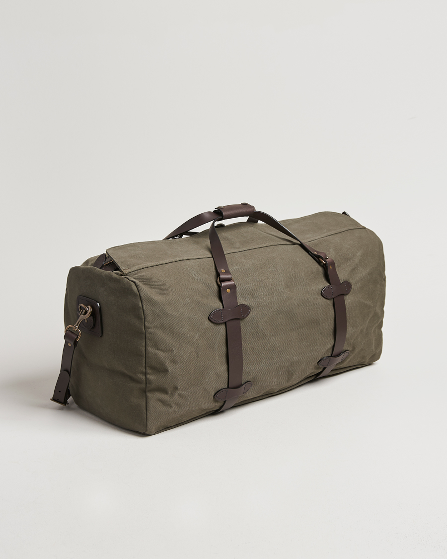 Men | Bags | Filson | Rugged Twill Duffle Large Otter Green