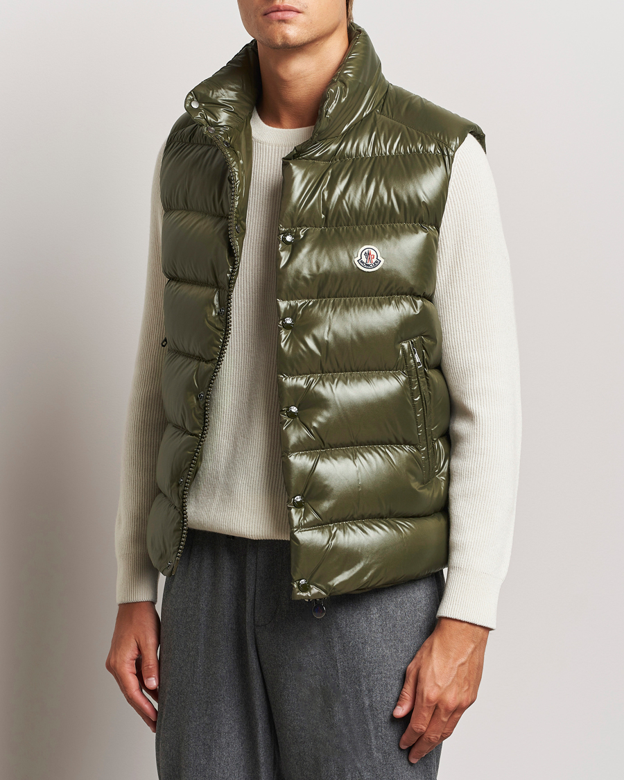 Men | Gilets | Moncler | Tibb Down Vest Military