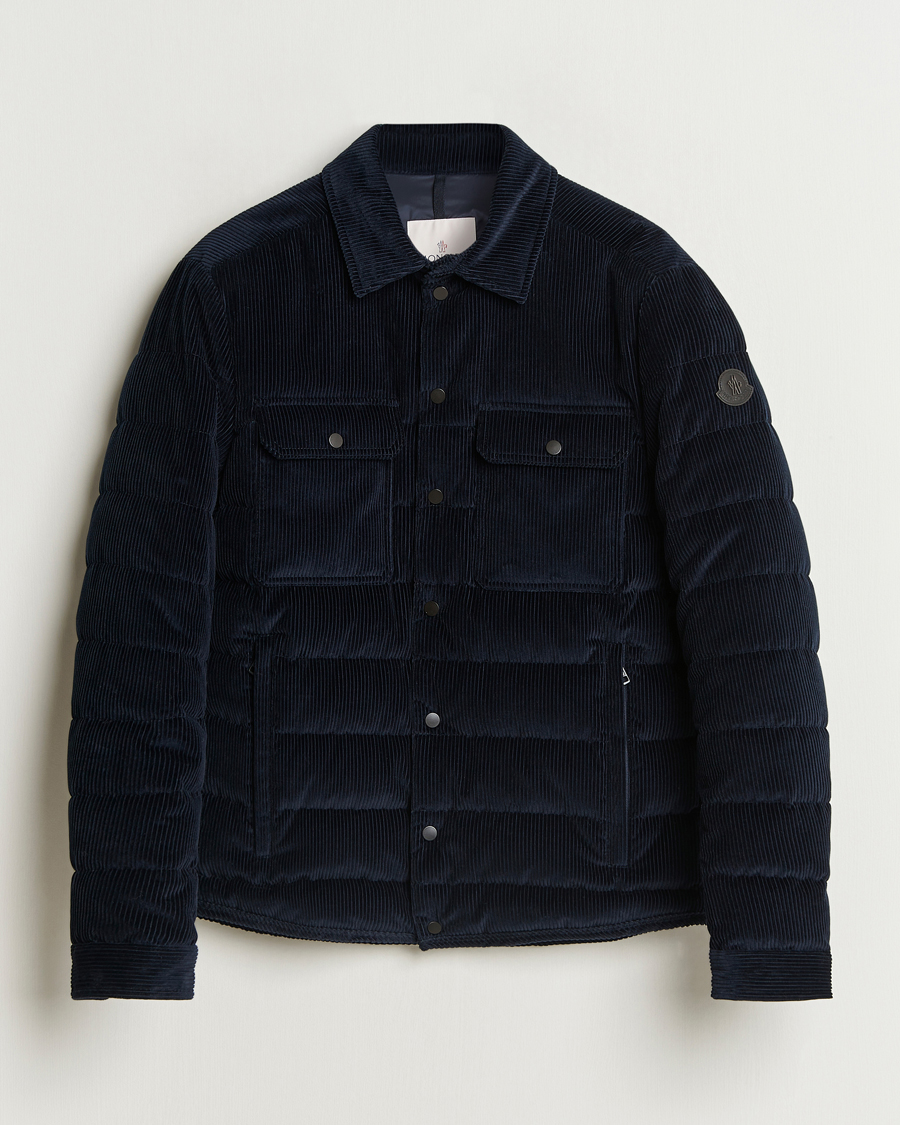 Men | Coats & Jackets | Moncler | Gasserhof Down Shirt Jacket Navy