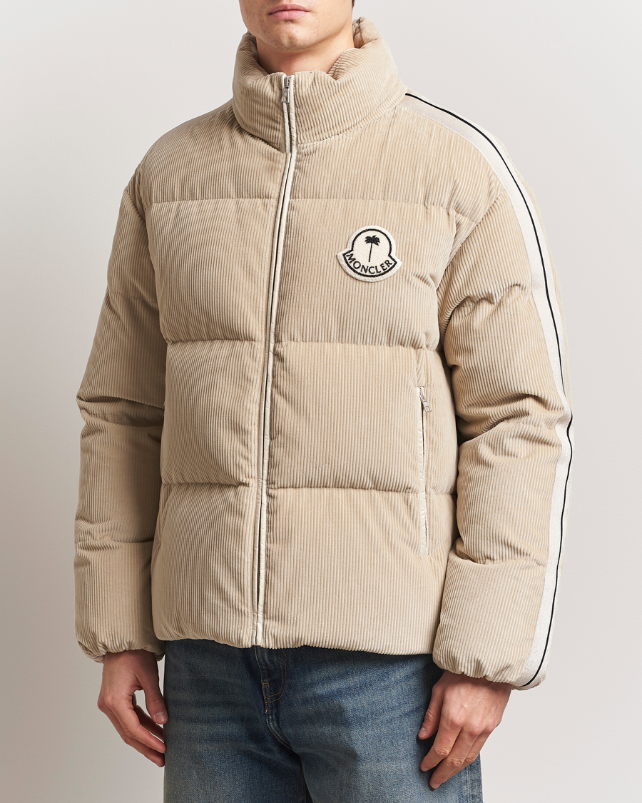 Men | Coats & Jackets | Moncler Genius | X Palm Angels Abrolhos Jacket Beige