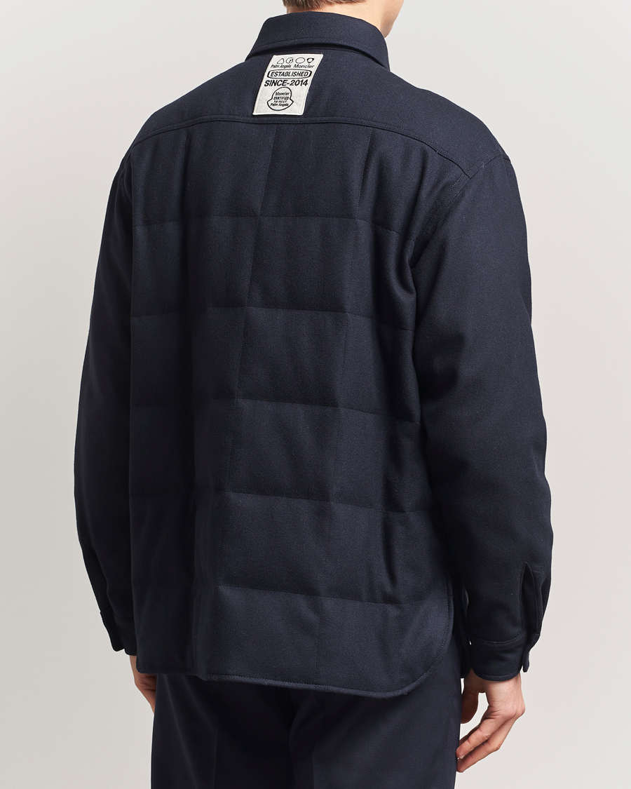 Men | Coats & Jackets | Moncler Genius | X Palm Angels Shirt Jacket Navy