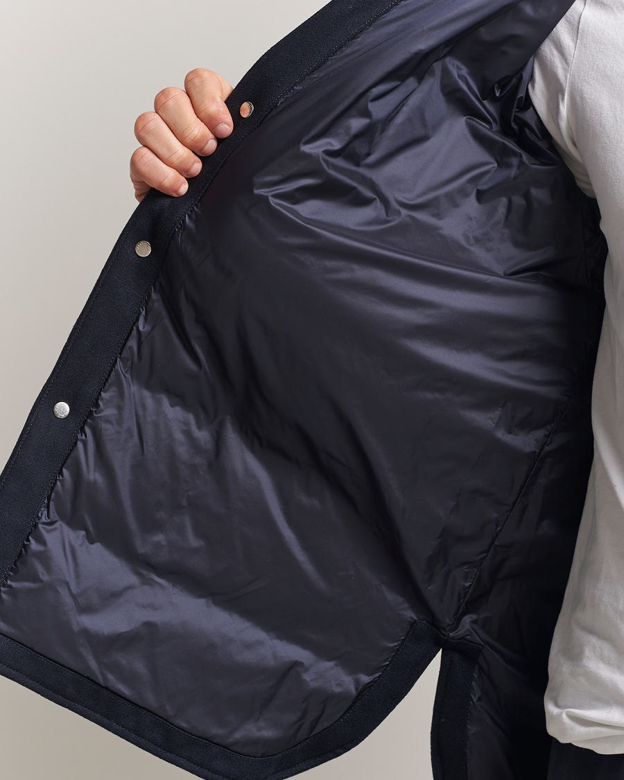 Men | Coats & Jackets | Moncler Genius | X Palm Angels Shirt Jacket Navy