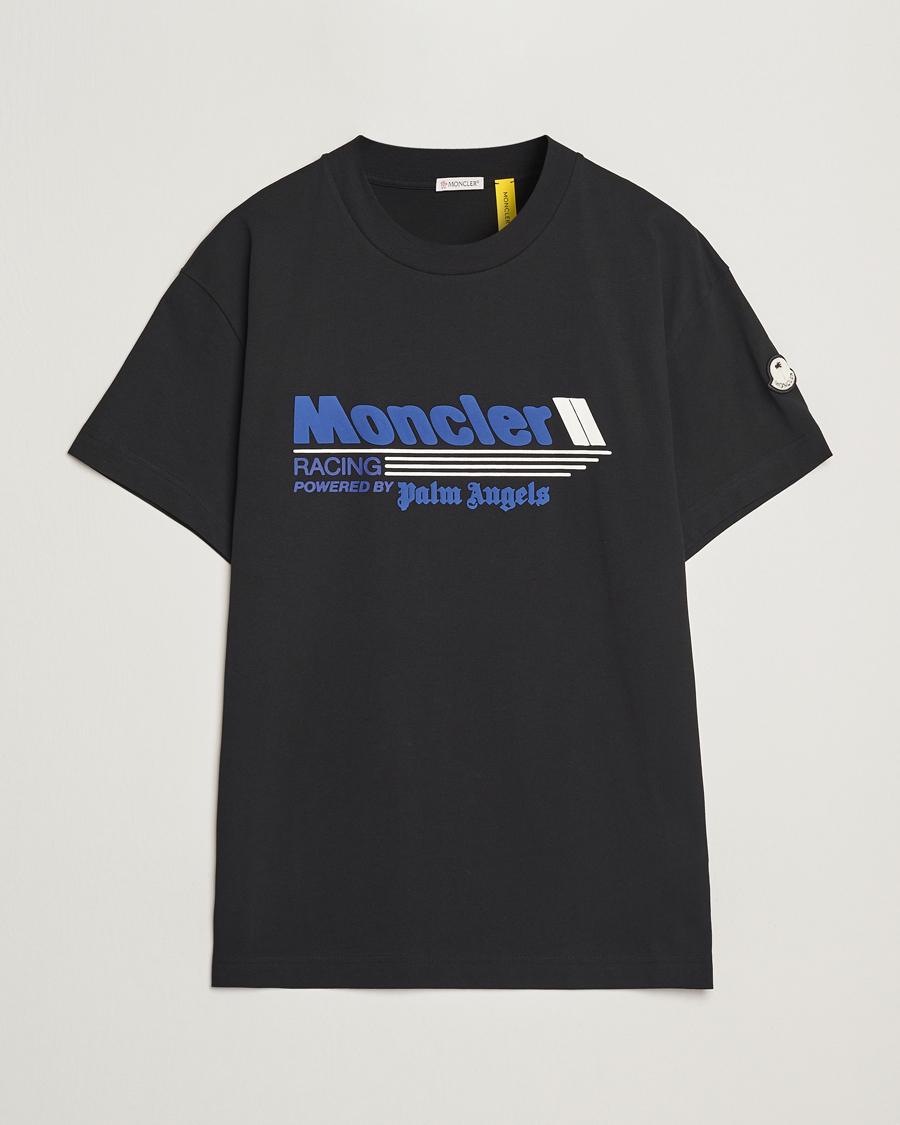 Men | T-Shirts | Moncler Genius | X Palm Angels Printed T-Shirt Black