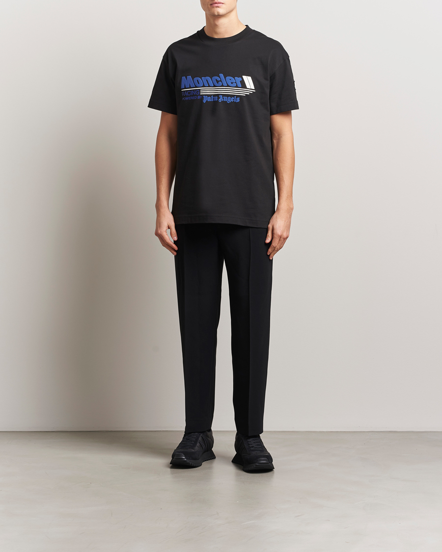 Men | T-Shirts | Moncler Genius | X Palm Angels Printed T-Shirt Black