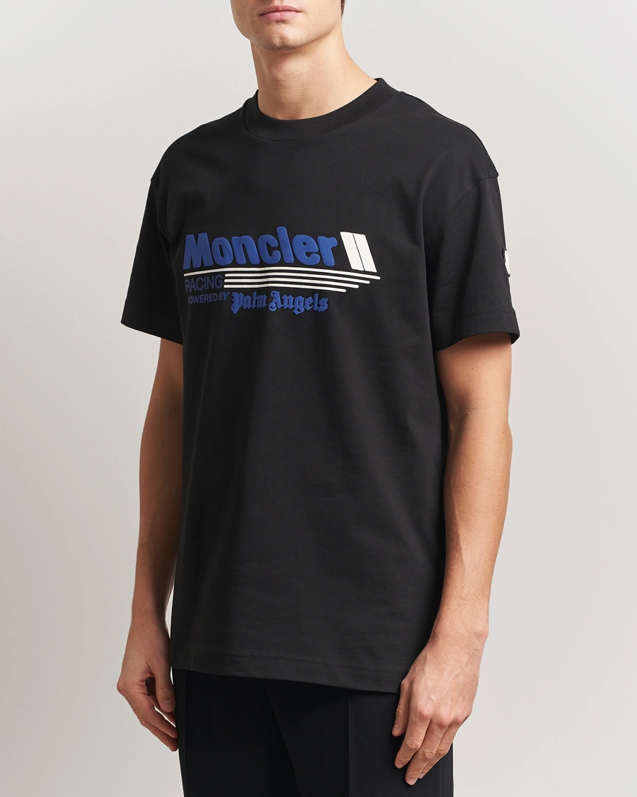 Men | T-Shirts | Moncler Genius | X Palm Angels Printed T-Shirt Black