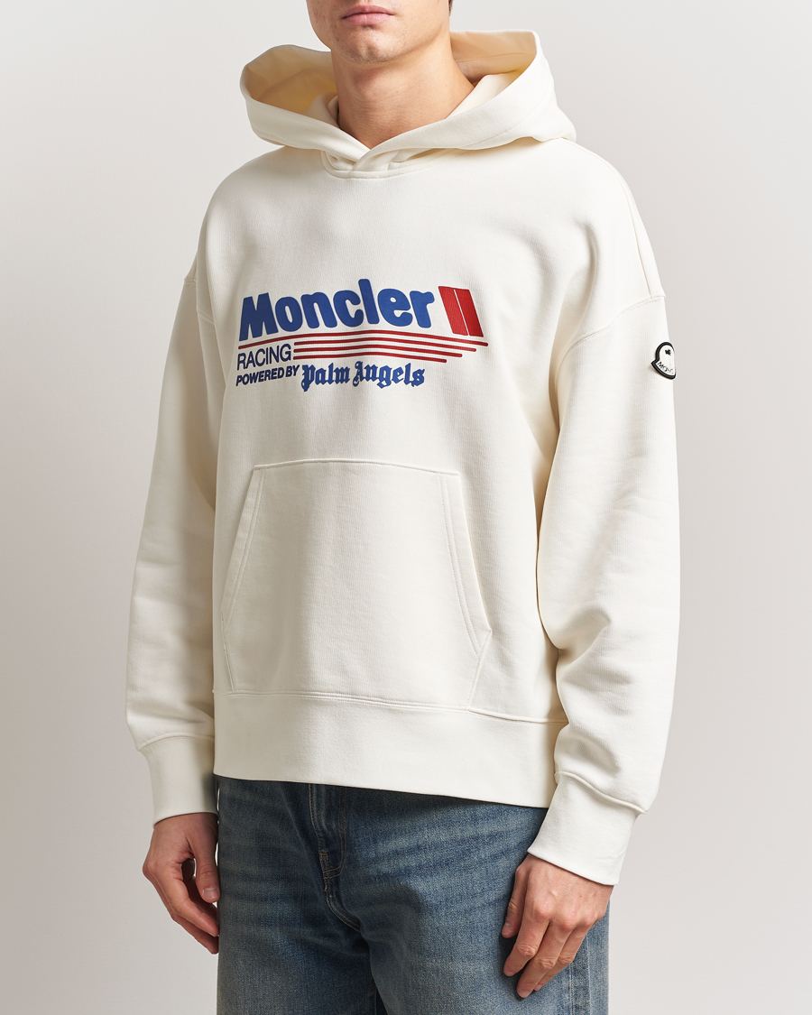Men | Sweaters & Knitwear | Moncler Genius | X Palm Angels Printed Hoodie White