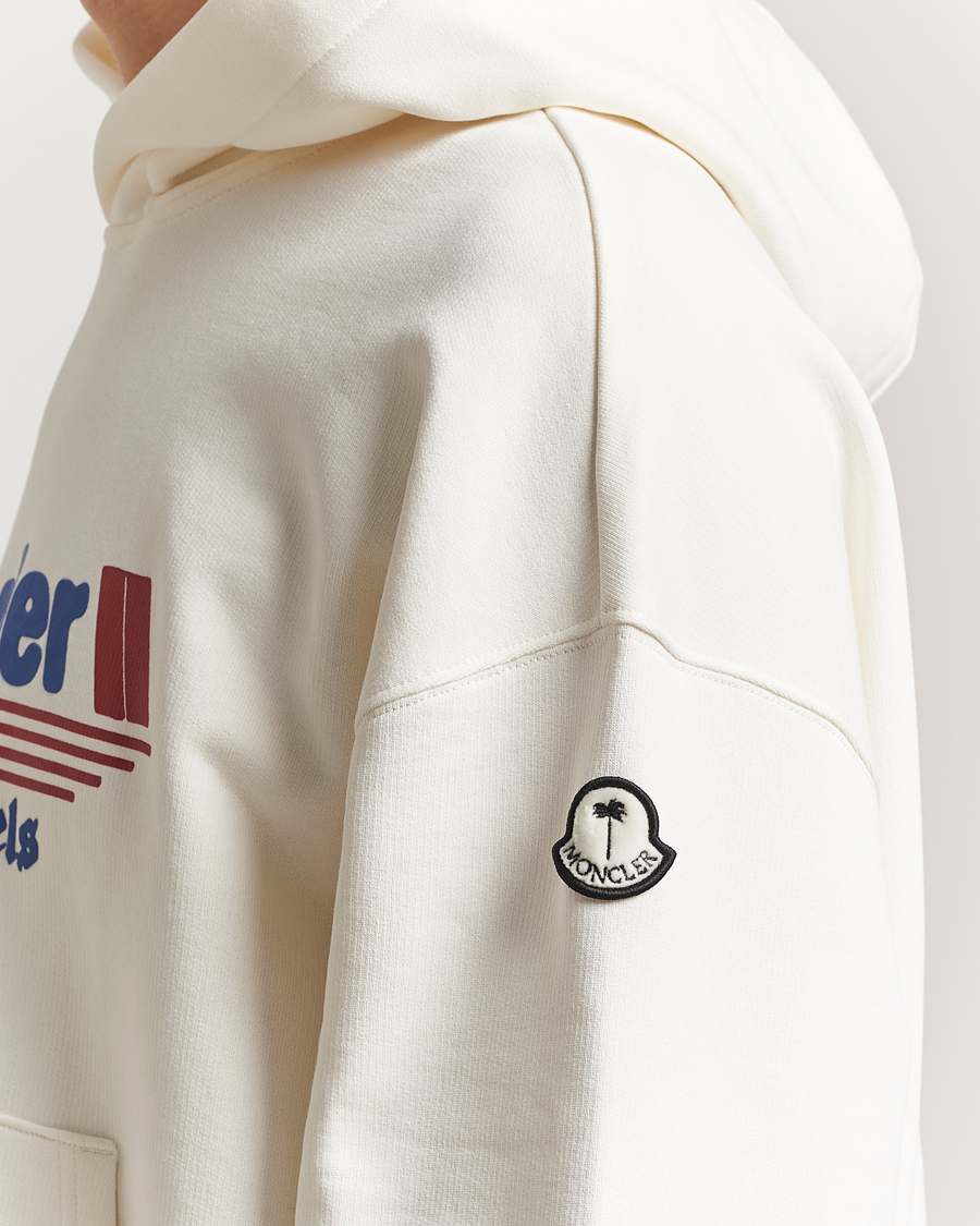 Men | Sweaters & Knitwear | Moncler Genius | X Palm Angels Printed Hoodie White