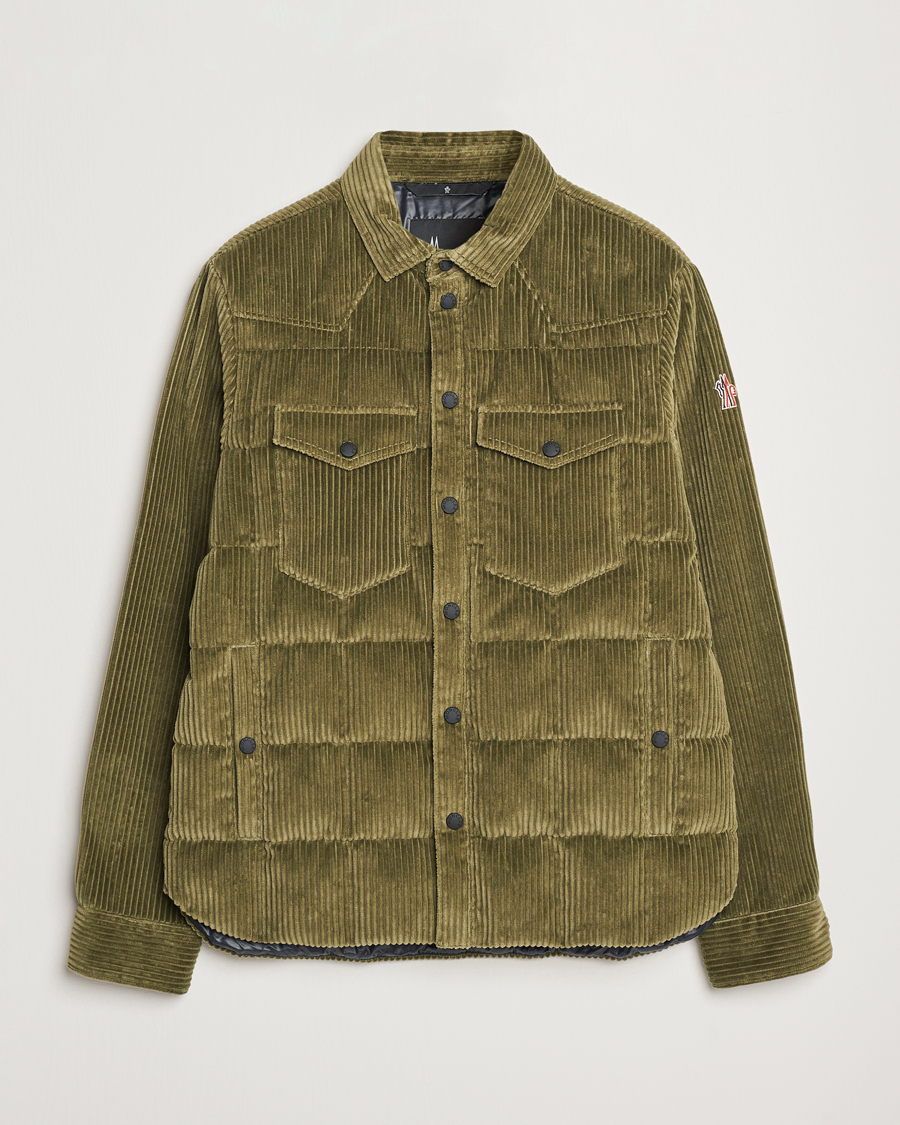 Men | Coats & Jackets | Moncler Grenoble | Gelt Corduroy Shirt Jacket Olive