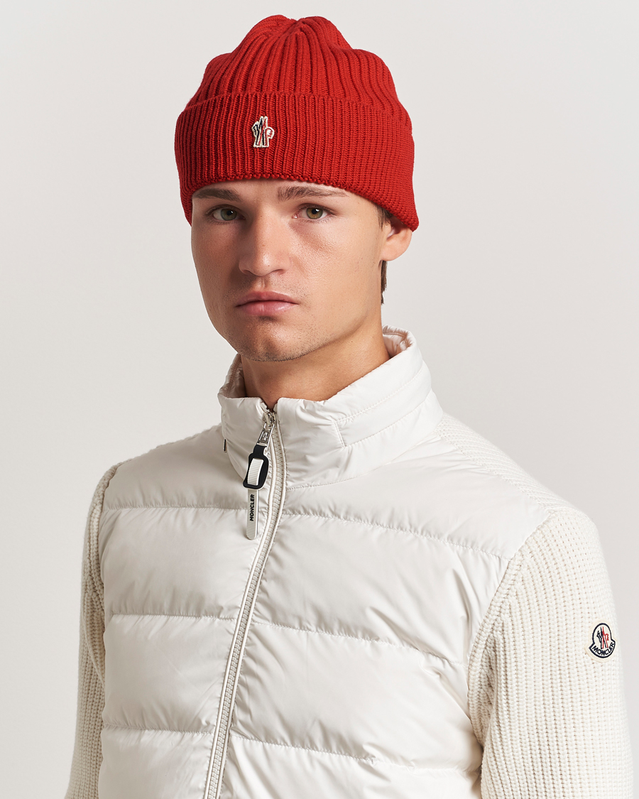 Men | Moncler Grenoble Beretto Beanie Red | Moncler Grenoble | Beretto Beanie Red