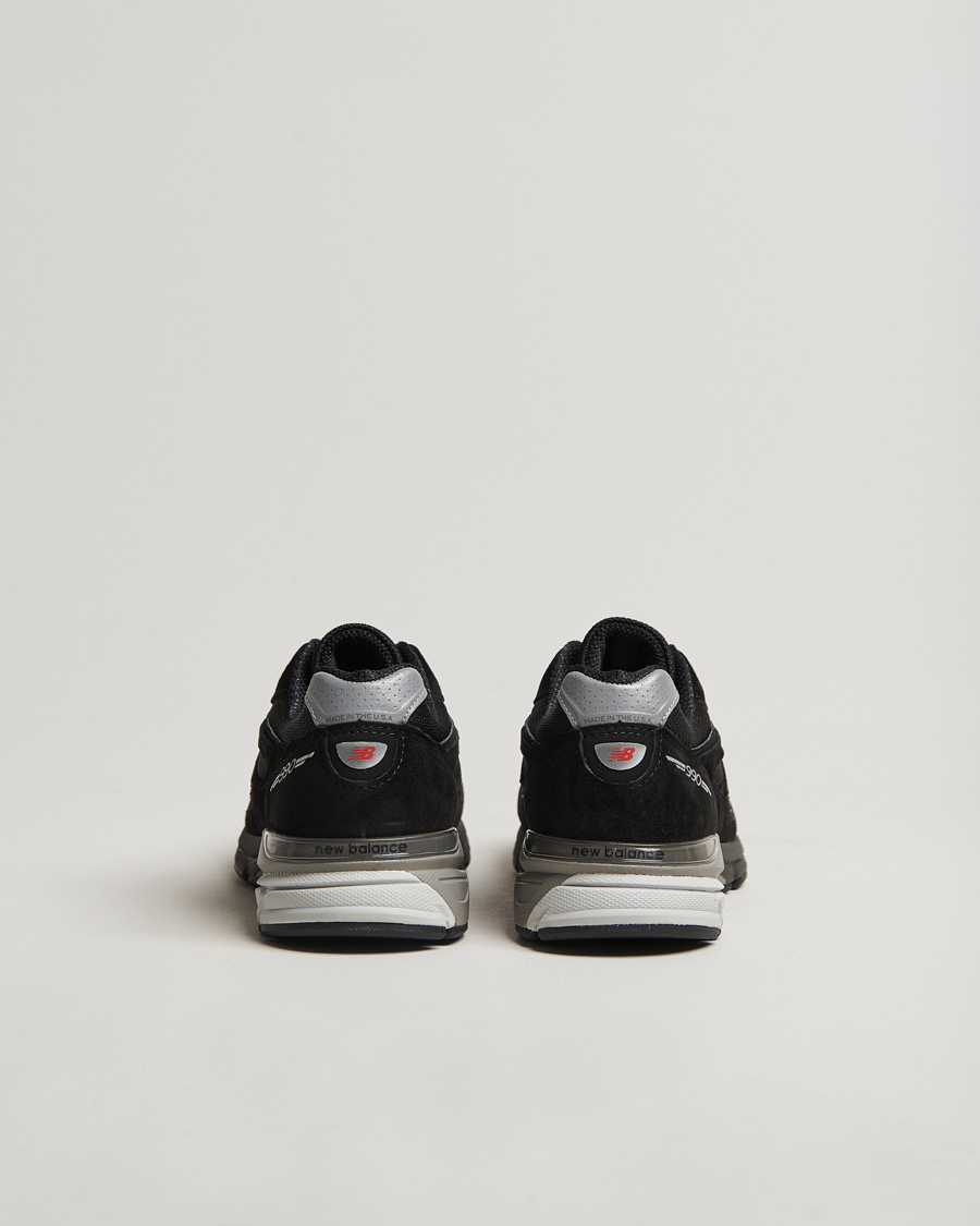 Men | Sneakers | New Balance Made In US & UK | New Balance Made in USA 990v4 Sneakers Black