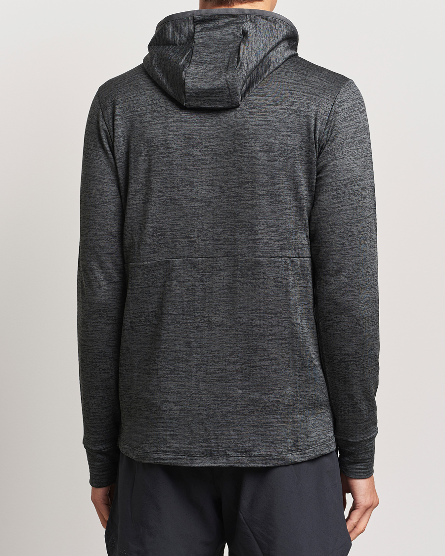 Men | Sweaters & Knitwear | New Balance Running | Heat Grid Hooded Full Zip Black