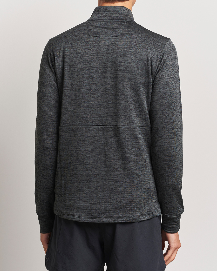 Men | Sweaters & Knitwear | New Balance Running | Heat Grid Half Zip Black